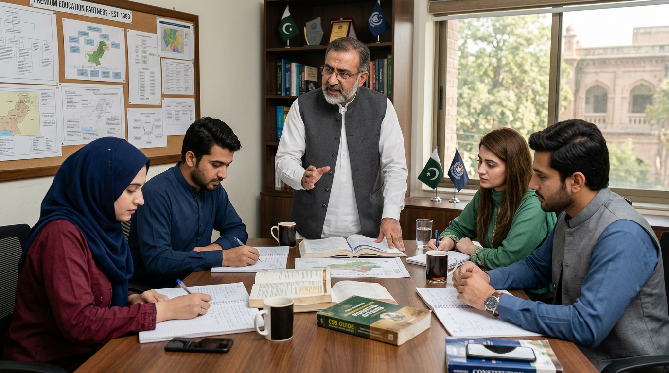 Mentor guiding Pakistani aspirants